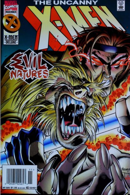 Couverture de UNCANNY X-MEN (1963) #326 - par Joe Madureira - lecubeacomics.com