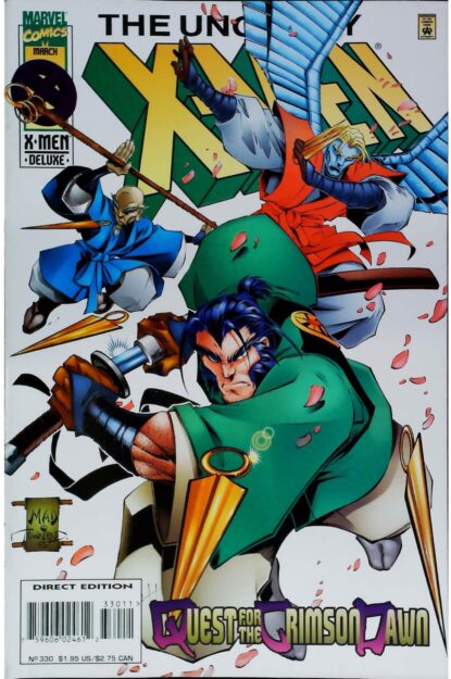 Couverture de UNCANNY X-MEN (1963) #330 - par Joe Madureira - lecubeacomics.com
