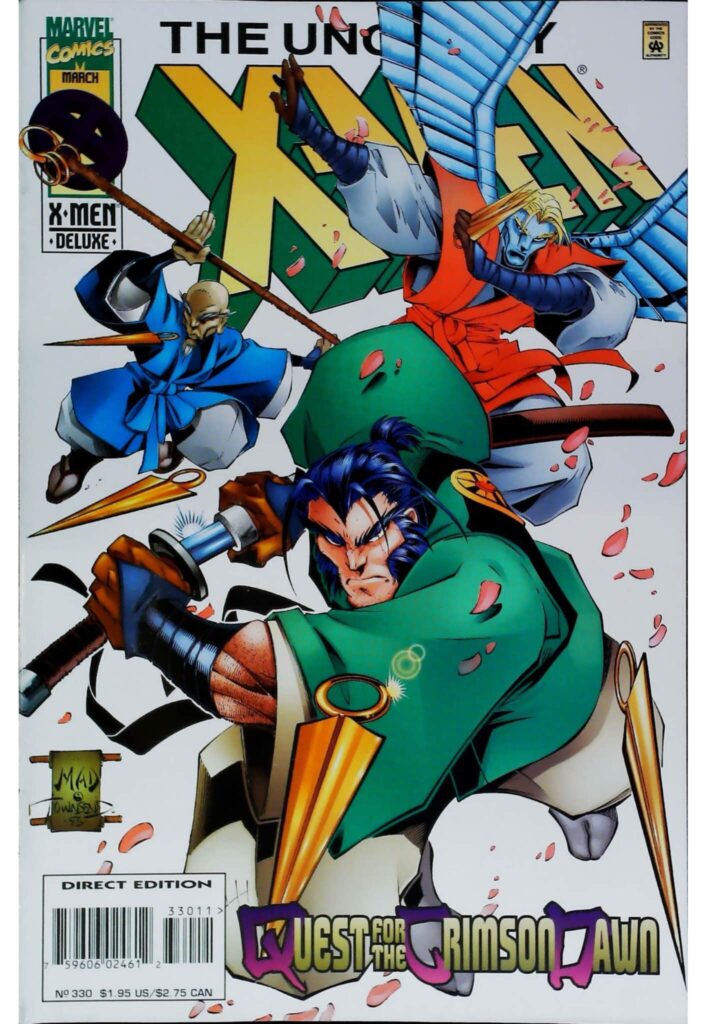 Uncanny X-Men #330, vue de l'exemplaire