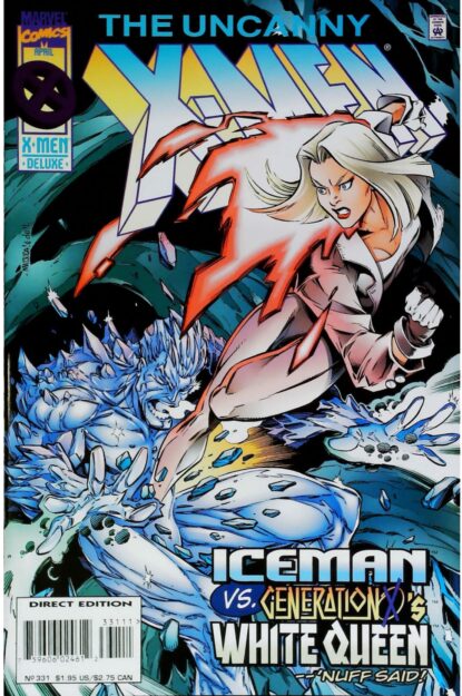 Couverture de UNCANNY X-MEN (1963) #331 - par Jeff Matsuda - lecubeacomics.com