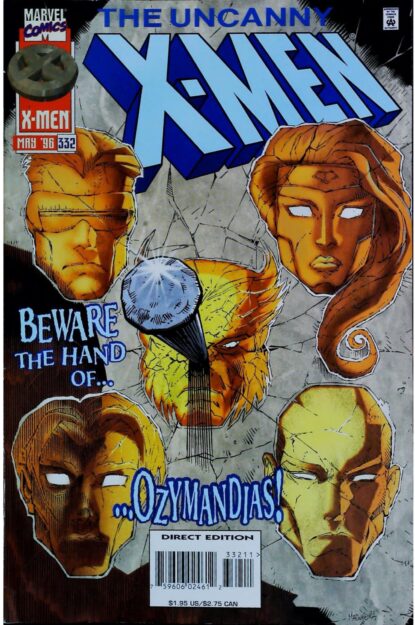 Couverture de UNCANNY X-MEN (1963) #332 - par Joe Madureira - lecubeacomics.com