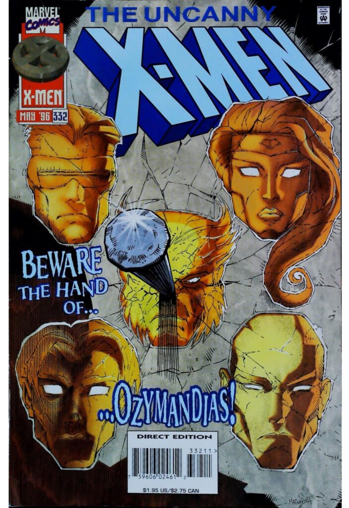 Uncanny X-Men #332, vue de l'exemplaire