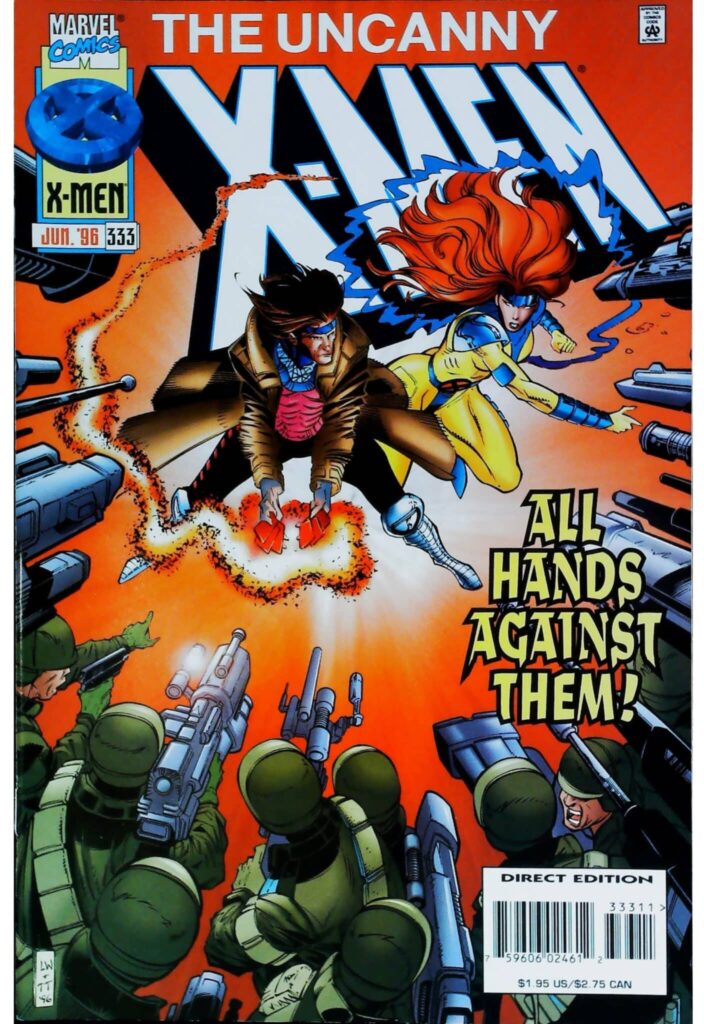 Uncanny X-Men #333, vue de l'exemplaire