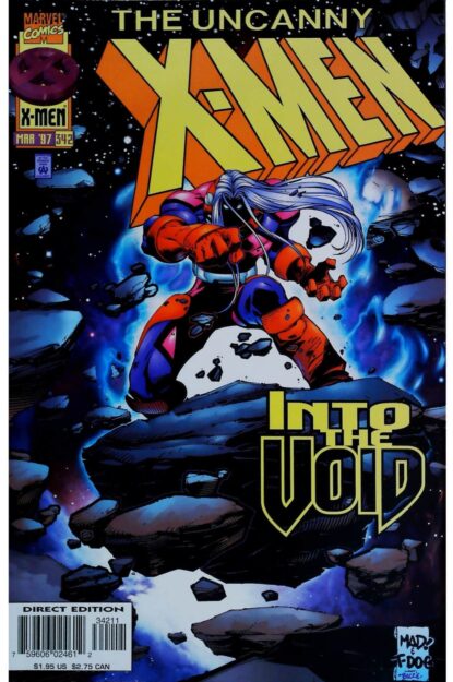 Couverture de UNCANNY X-MEN (1963) #342 - par Joe Madureira - lecubeacomics.com
