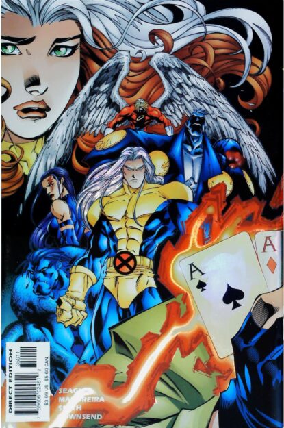 UNCANNY X-MEN (1963) #350 - Marvel - lecubeacomics.com Couverture de UNCANNY X-MEN (1963) #350 - par Joe Madureira - lecubeacomics.com