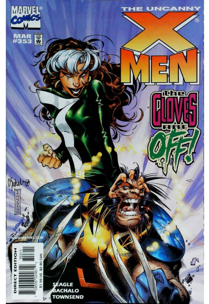 Uncanny X-Men #353, vue de l'exemplaire
