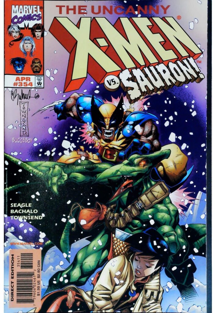 Uncanny X-Men #354, vue de l'exemplaire