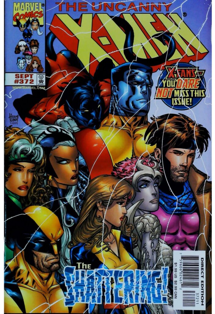 Uncanny X-Men #372, vue de l'exemplaire