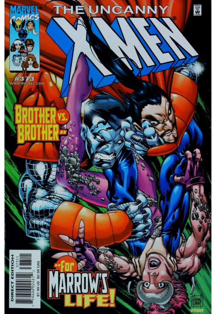 Uncanny X-Men #373, vue de l'exemplaire