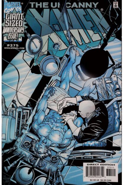 Couverture de UNCANNY X-MEN (1963) #375 - par Adam Kubert - lecubeacomics.com