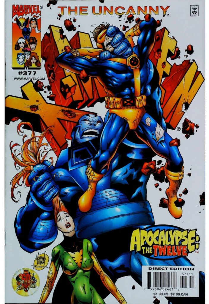 Uncanny X-Men #377, vue de l'exemplaire