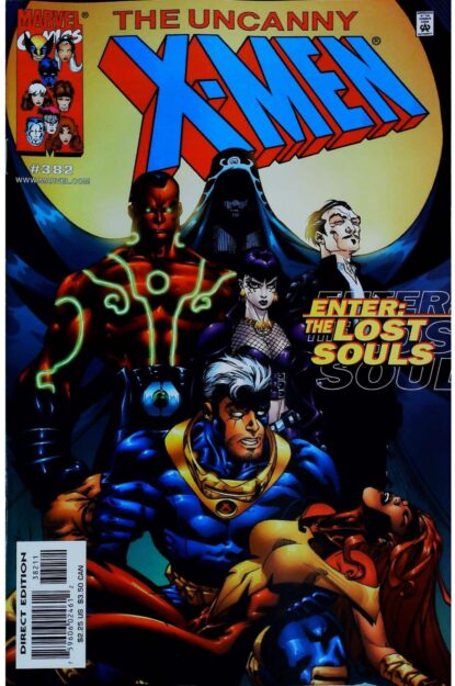 Couverture de UNCANNY X-MEN (1963) #382 - par Tom Raney - lecubeacomics.com