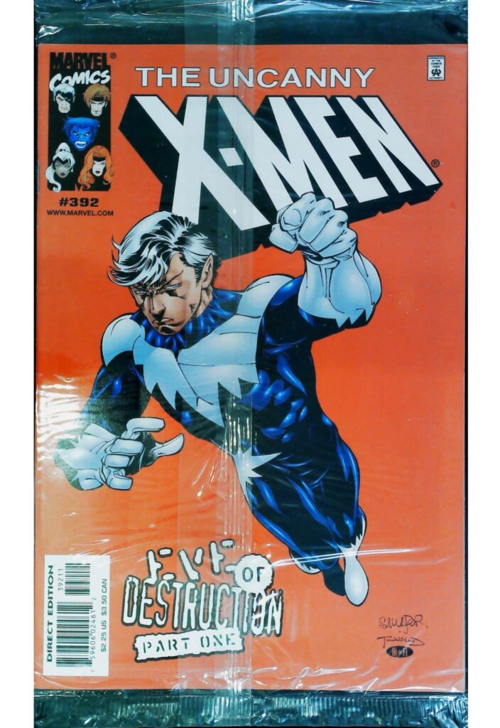 Uncanny X-Men #392 - Polybagged, vue de l'exemplaire