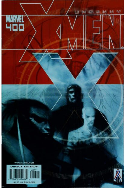 Couverture de UNCANNY X-MEN (1963) #400 - par Ashley Wood - lecubeacomics.com