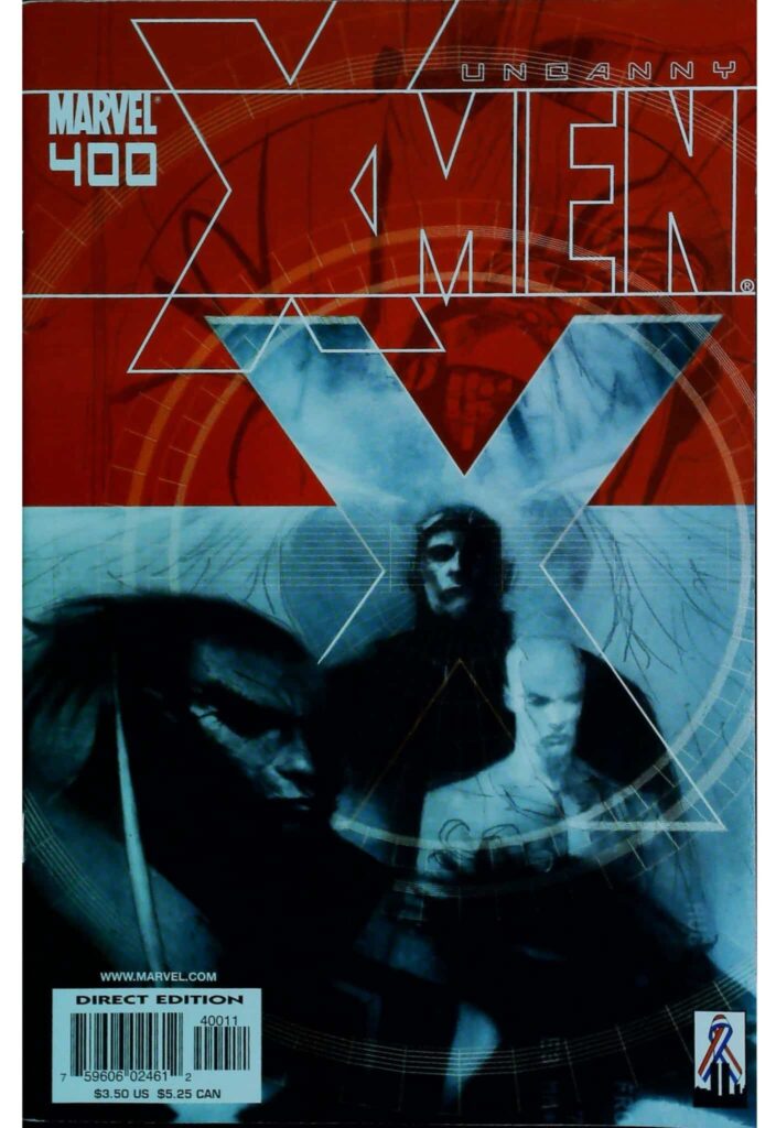 Uncanny X-Men #400, vue de l'exemplaire