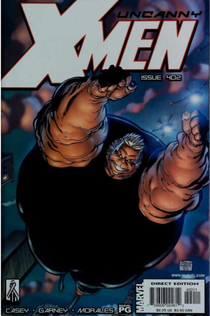 Couverture de UNCANNY X-MEN (1963) #402 - par Ron Garney - lecubeacomics.com