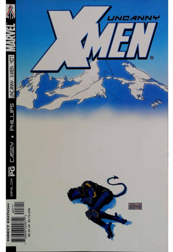 Uncanny X-Men #407, vue de l'exemplaire
