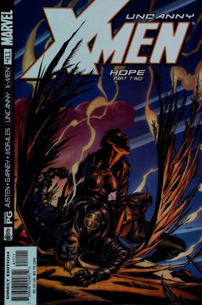 Couverture de UNCANNY X-MEN (1963) #411 - par Ron Garney - lecubeacomics.com