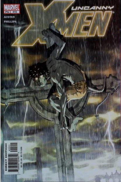 Couverture de UNCANNY X-MEN (1963) #415 - par Steve Uy - lecubeacomics.com