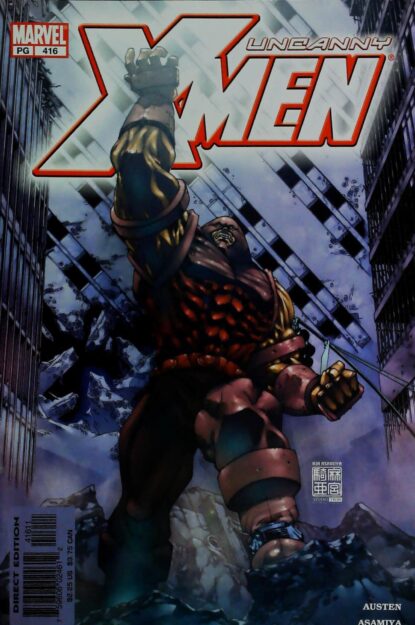 Couverture de UNCANNY X-MEN (1963) #416 - par Kia Asamiya - lecubeacomics.com