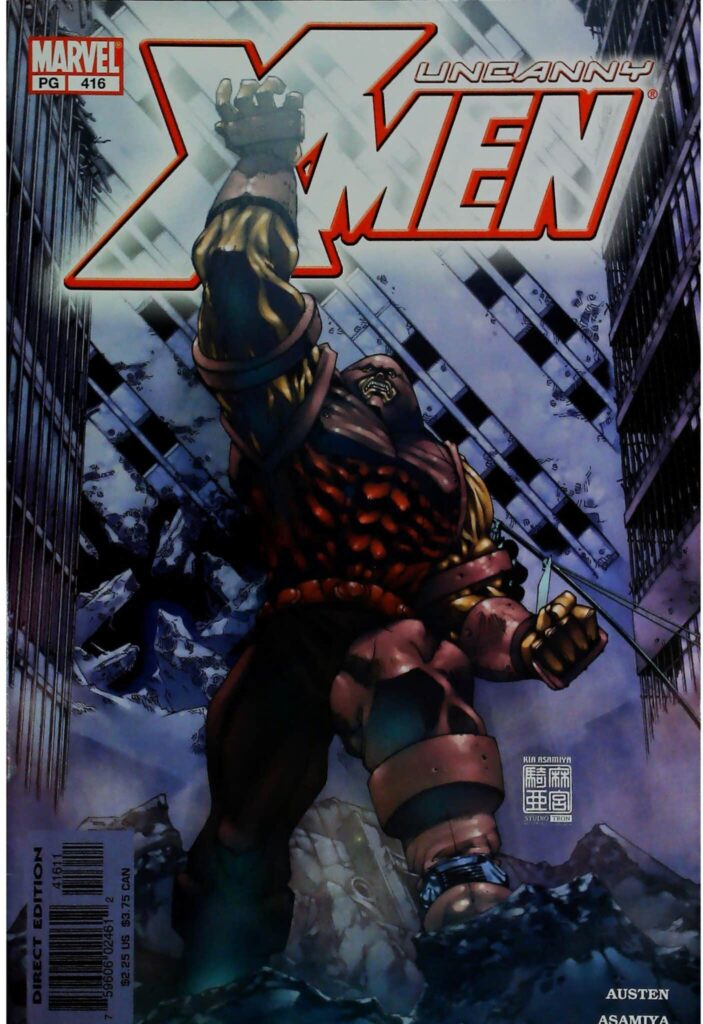 Uncanny X-Men #416, vue de l'exemplaire