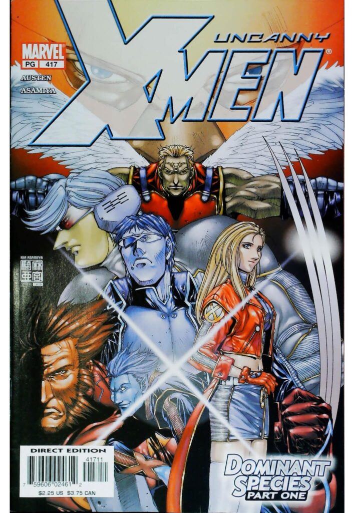 Uncanny X-Men #417, vue de l'exemplaire