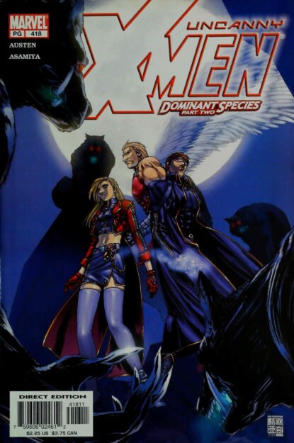 Couverture de UNCANNY X-MEN (1963) #418 - par Kia Asamiya - lecubeacomics.com
