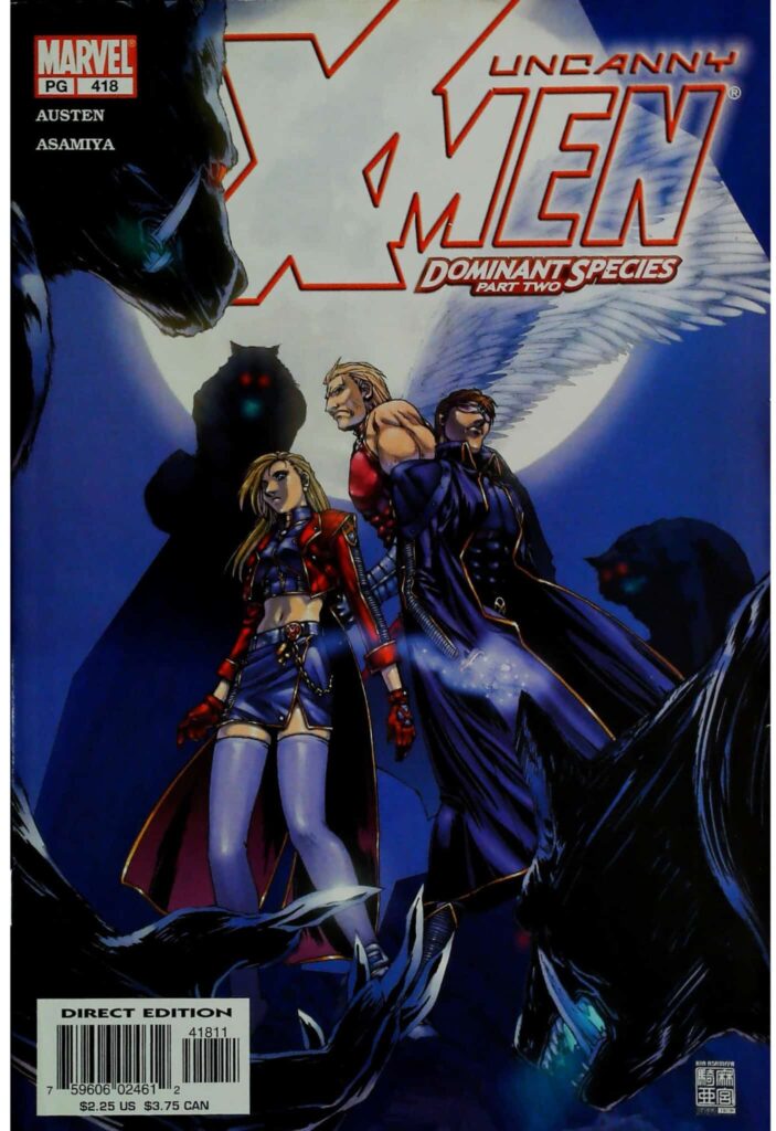 Uncanny X-Men #418, vue de l'exemplaire