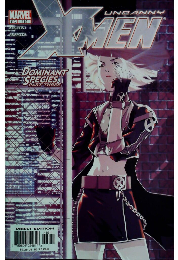 Uncanny X-Men #419, vue de l'exemplaire