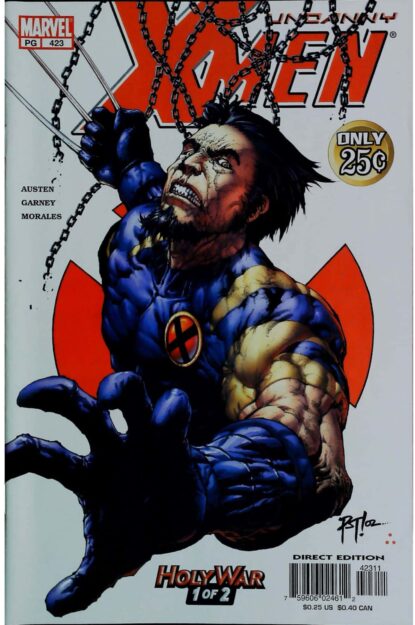 Couverture de UNCANNY X-MEN (1963) #423 - par Philip Tan - lecubeacomics.com