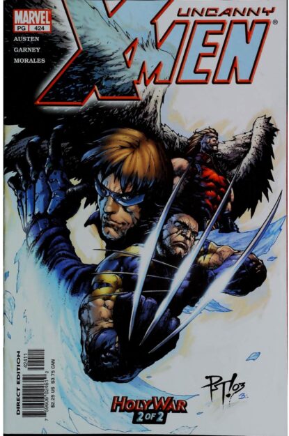 Couverture de UNCANNY X-MEN (1963) #424 - par Philip Tan - lecubeacomics.com