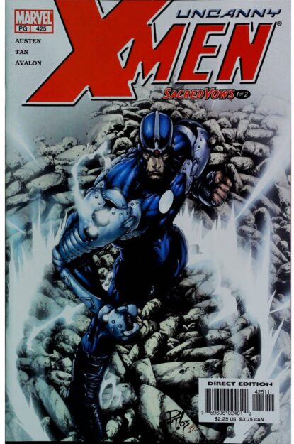 Couverture de UNCANNY X-MEN (1963) #425 - par Philip Tan - lecubeacomics.com