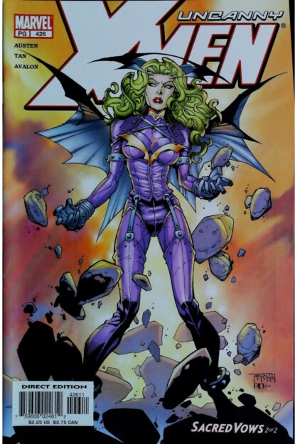 Couverture de UNCANNY X-MEN (1963) #426 - par Randy Green - lecubeacomics.com