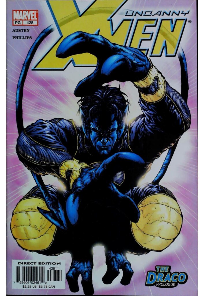 Uncanny X-Men #428, vue de l'exemplaire