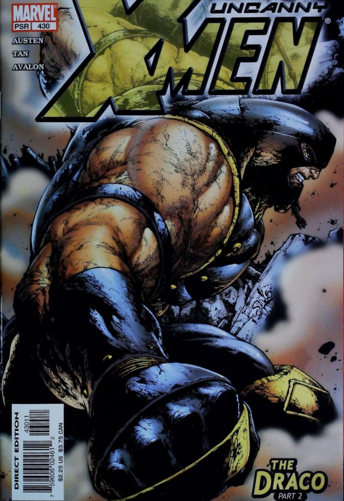 Uncanny X-Men #430, vue de l'exemplaire