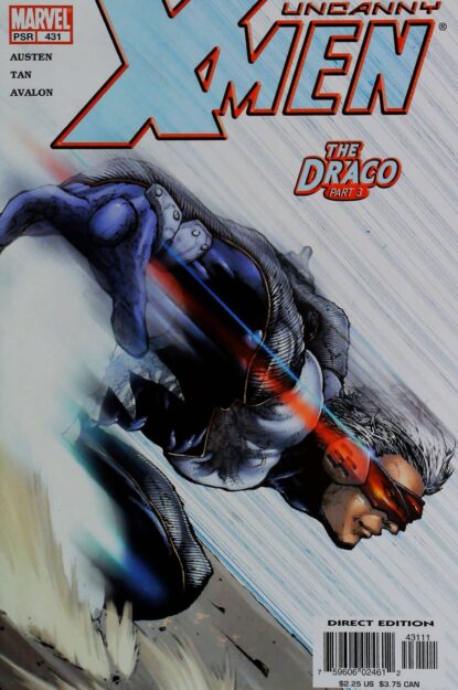 Couverture de UNCANNY X-MEN (1963) #431 - par Philip Tan - lecubeacomics.com