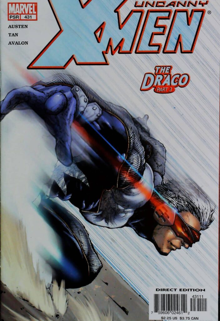 Uncanny X-Men #431, vue de l'exemplaire