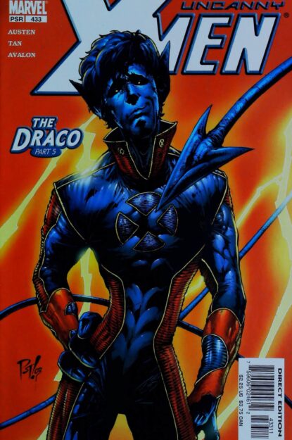 Couverture de UNCANNY X-MEN (1963) #433 - par Philip Tan - lecubeacomics.com