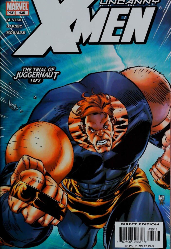 Uncanny X-Men #435, vue de l'exemplaire