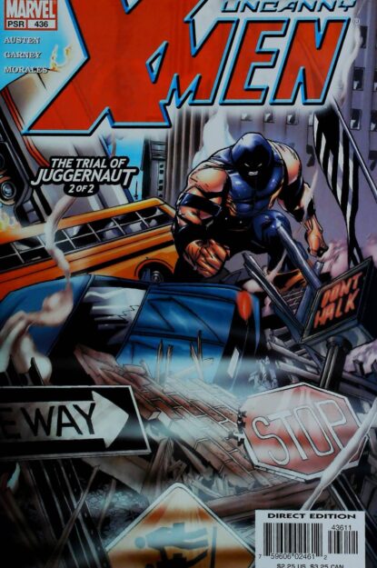 Couverture de UNCANNY X-MEN (1963) #436 - par Ron Garney - lecubeacomics.com
