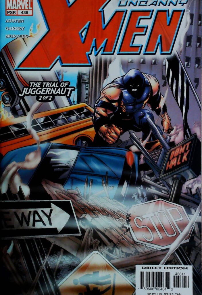 Uncanny X-Men #436, vue de l'exemplaire