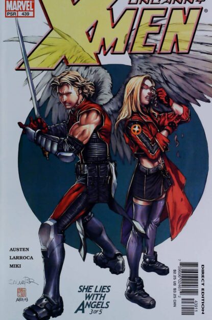 Couverture de UNCANNY X-MEN (1963) #439 - par Salvador Larroca - lecubeacomics.com