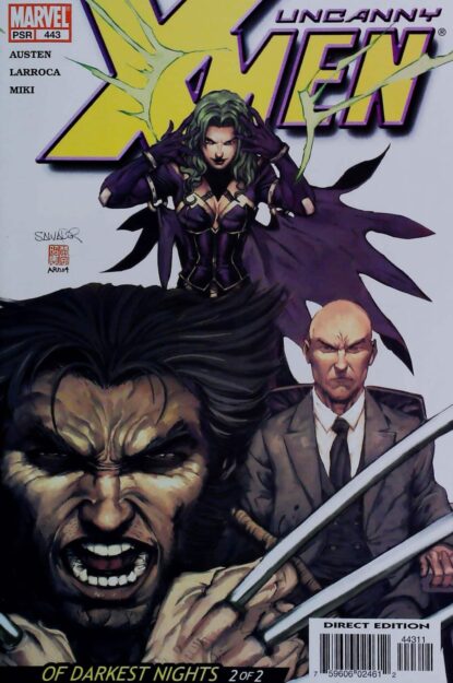 Couverture de UNCANNY X-MEN (1963) #443 - par Salvador Larroca - lecubeacomics.com