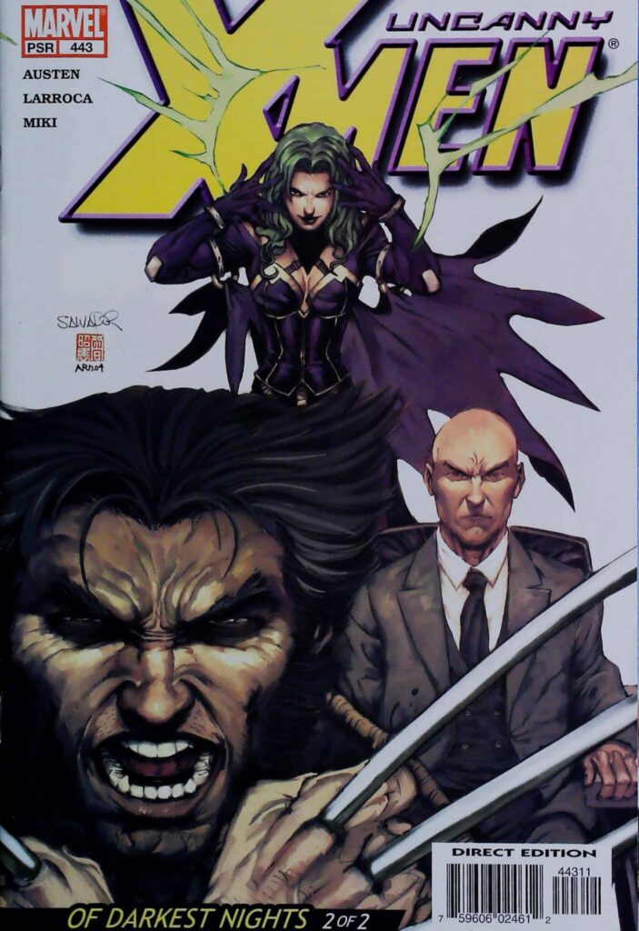 Uncanny X-Men #443, vue de l'exemplaire