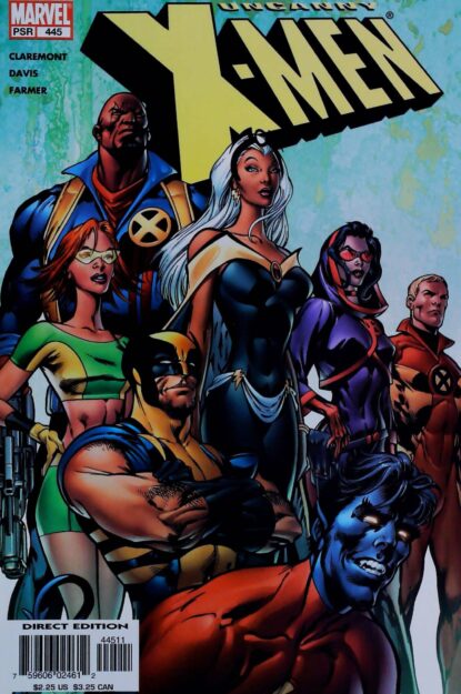 Couverture de UNCANNY X-MEN (1963) #445 - par Alan Davis - lecubeacomics.com