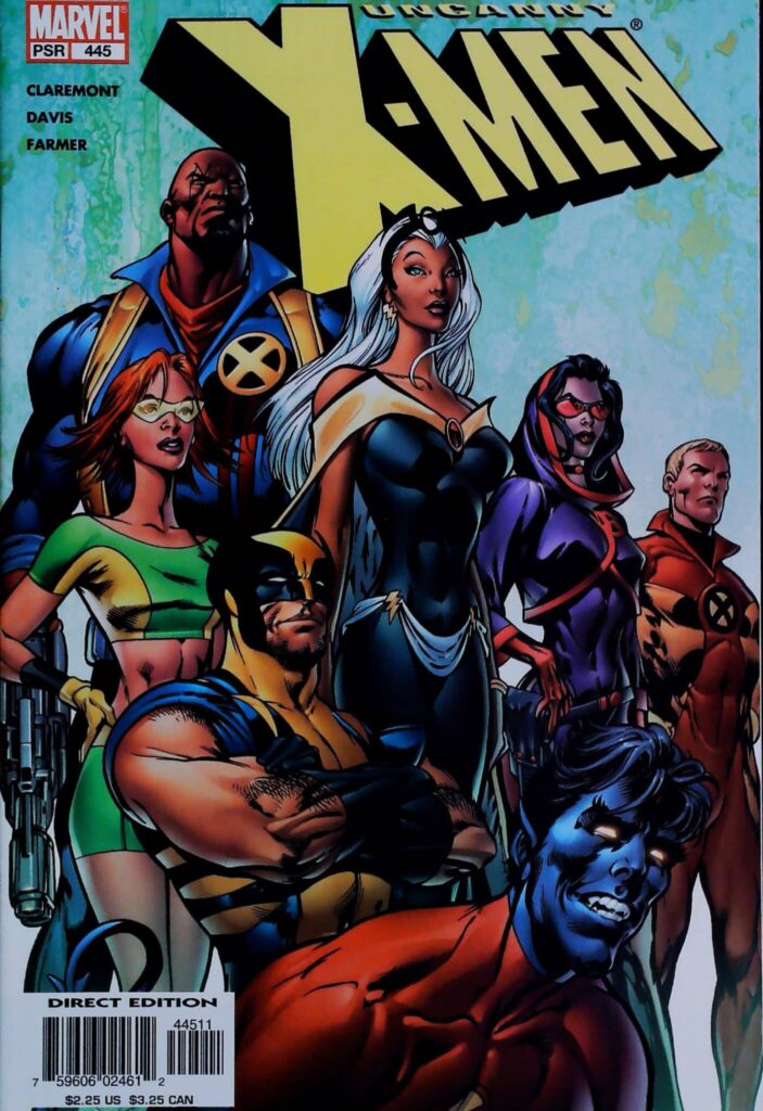 Uncanny X-Men #445, vue de l'exemplaire