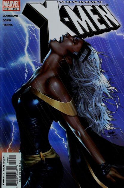 Couverture de UNCANNY X-MEN (1963) #449 - par Greg Land - lecubeacomics.com