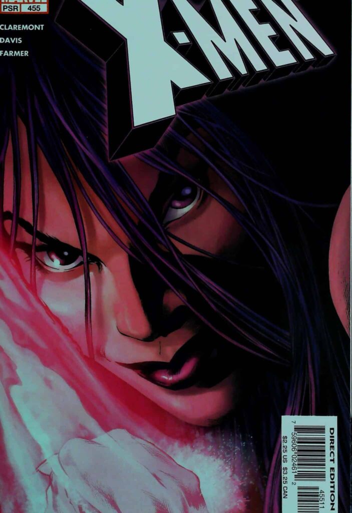 Uncanny X-Men #455, vue de l'exemplaire