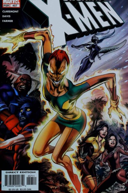 Couverture de UNCANNY X-MEN (1963) #457 - par Alan Davis - lecubeacomics.com