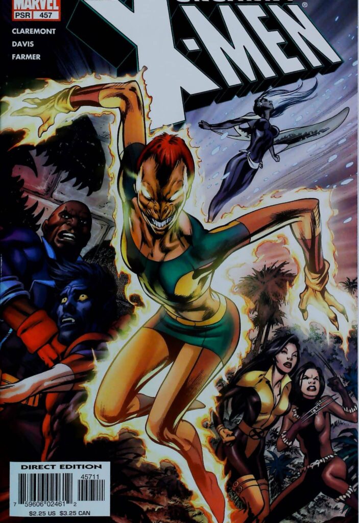 Uncanny X-Men #457, vue de l'exemplaire